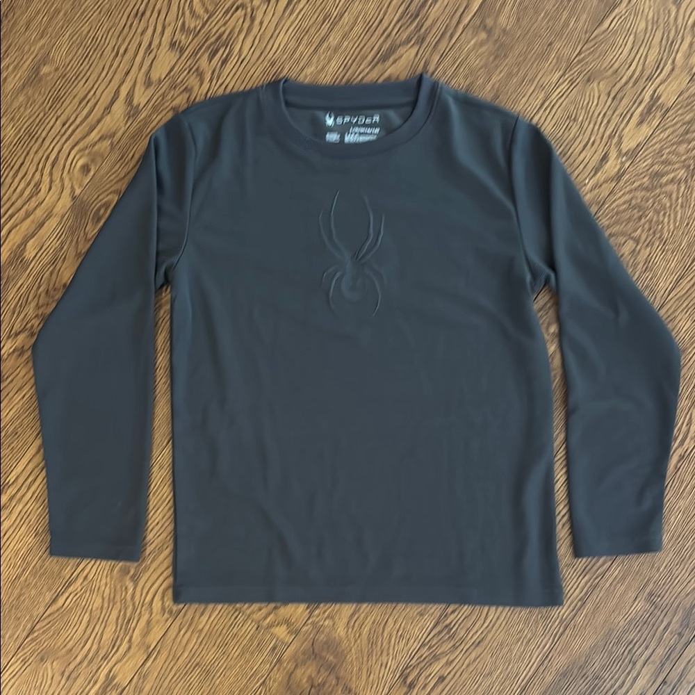 Spyder Charcoal Long Sleeve Top